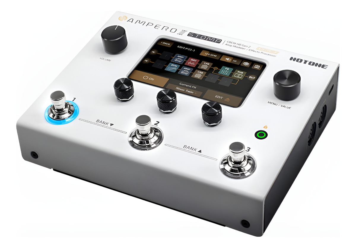D_914868-MLC92250927212_092025-F.jpg Pedalera Hotone Ampero Ii Stomp Mp300 Multiefecto - Imagen 1