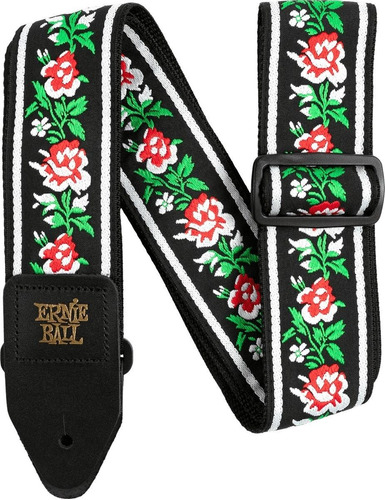 D_918632-MLA99955310611_112025-F.jpg Ernie Ball 4668 Tahali Correa Guitarra Winter Rose Jacquard - Imagen 1