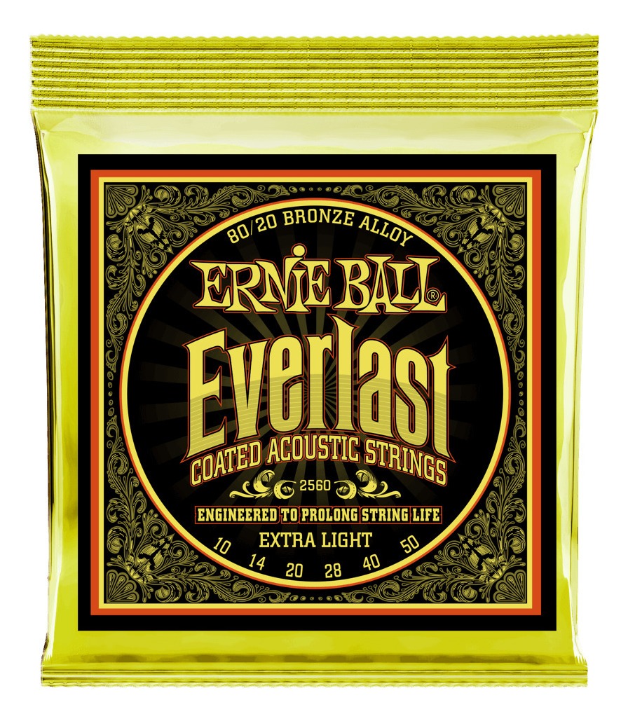 D_919427-MLC40038116129_122019-F.jpg Cuerdas P/ Guitarra Acustica Ernie Ball Everlast 10-50 - Imagen 1