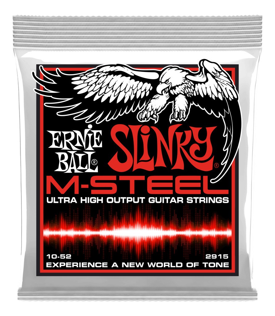 D_920254-MLC32892156486_112019-F.jpg Ernie Ball Cuerdas Guitarra Electrica Slinky M-steel 10-52 - Imagen 1