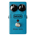 Pedal Mxr Blue Box M103 Fuzz Octavador Guitarra El?ctrica Anal?gico Azul