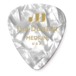 U?etas Jim Dunlop White Pearl 483r04 Medium Bolsa X72u - Imagen 2