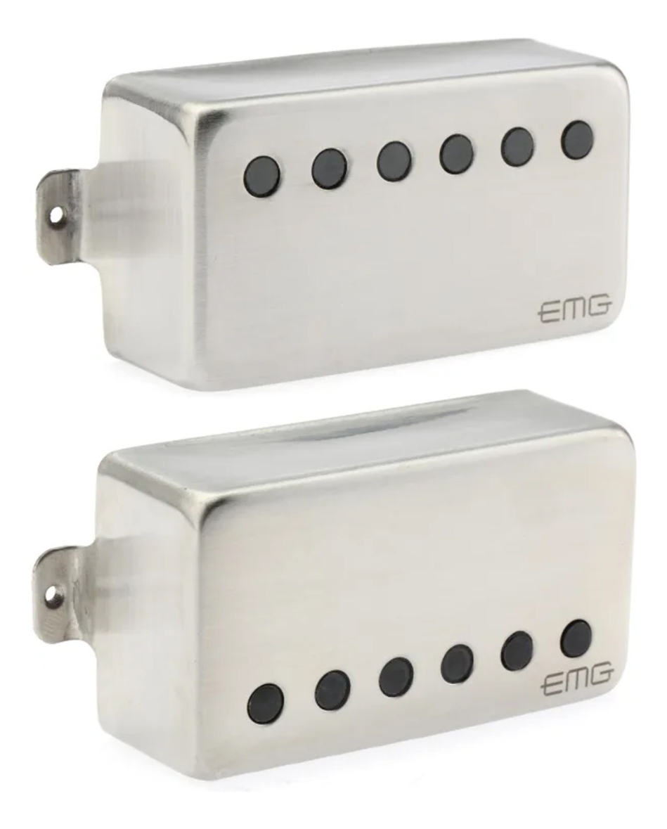 D_930163-MLC73091532312_112023-F.jpg Microfonos Para Guitarra Emg 57/66 Set Brush Ch Activo Dual - Imagen 1