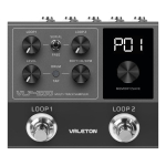 Pedalera Loopera Valeton Vlp-200 Multitrack Sampler C/ritmos
