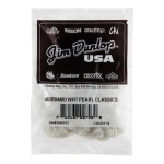 U?etas Jim Dunlop White Pearl 483r04 Medium Bolsa X72u - Imagen 4