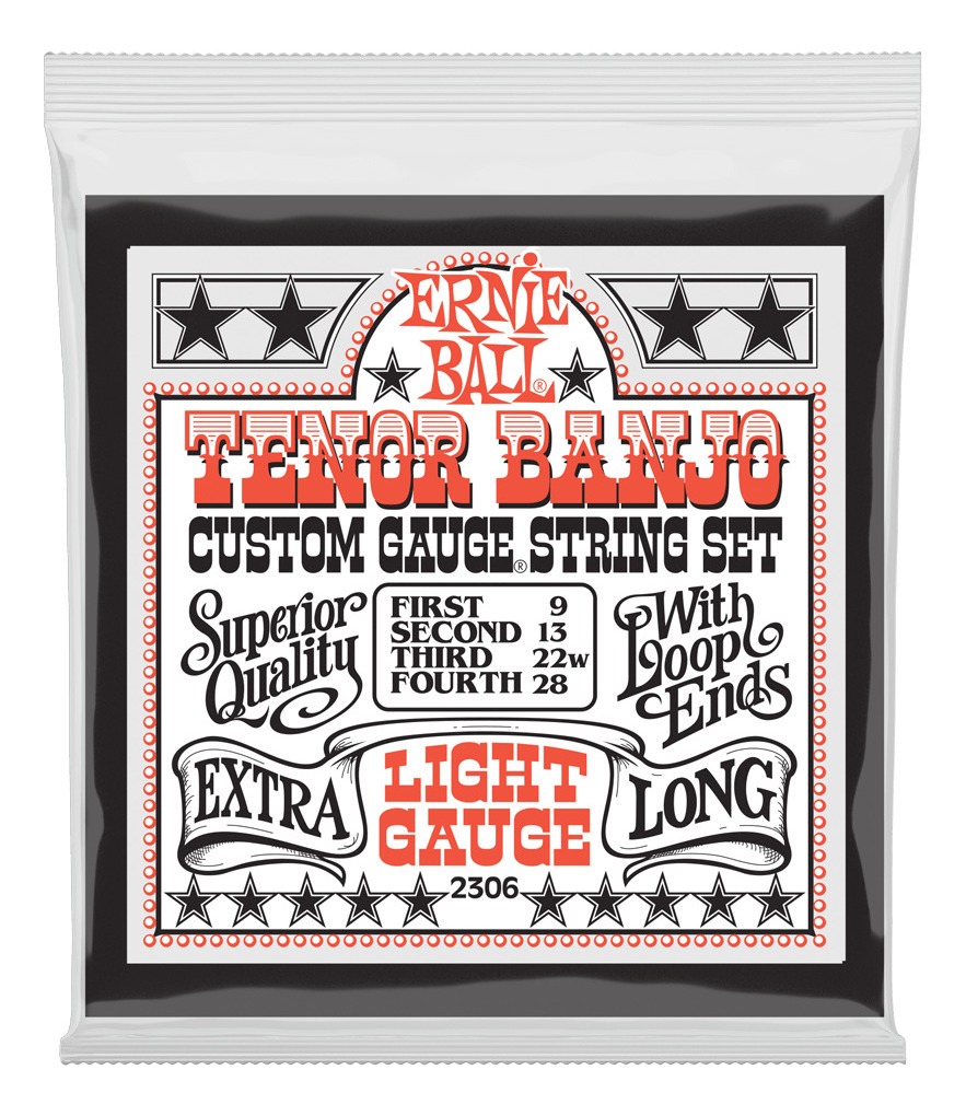 D_943239-MLC32892163325_112019-F.jpg Ernie Ball Cuerdas Banjo Tenor Stainless Steel 9-28 - Imagen 1