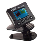 Afinador Cromático Pinza Creep Jt-20.1 Dlx Negro Con Pantalla 27.5-1760 Hz