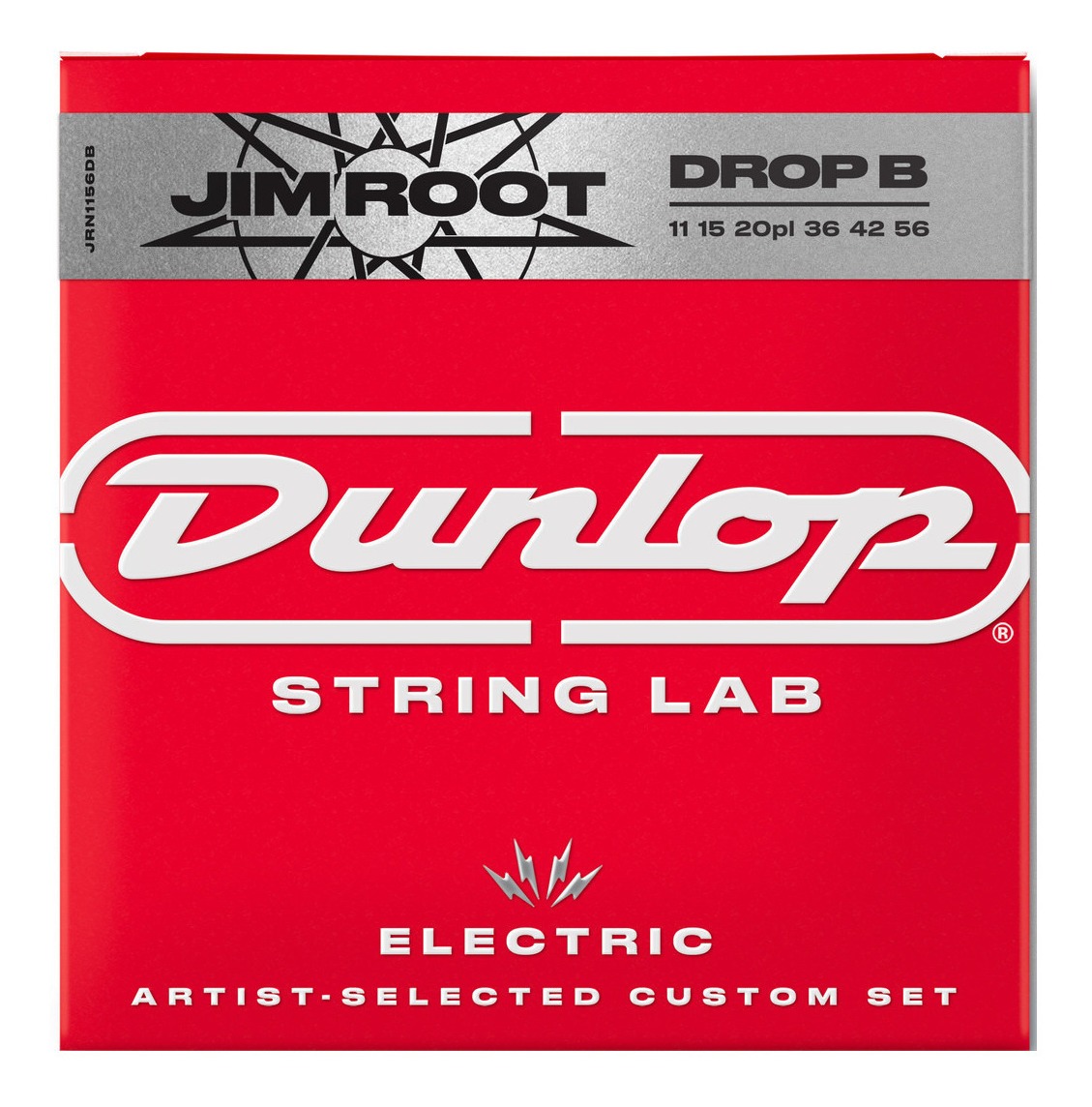 D_953154-MLC54716700160_032023-F.jpg Cuerdas Electrica Jim Root Dunlop 11-56 Drop B Lab Series - Imagen 1