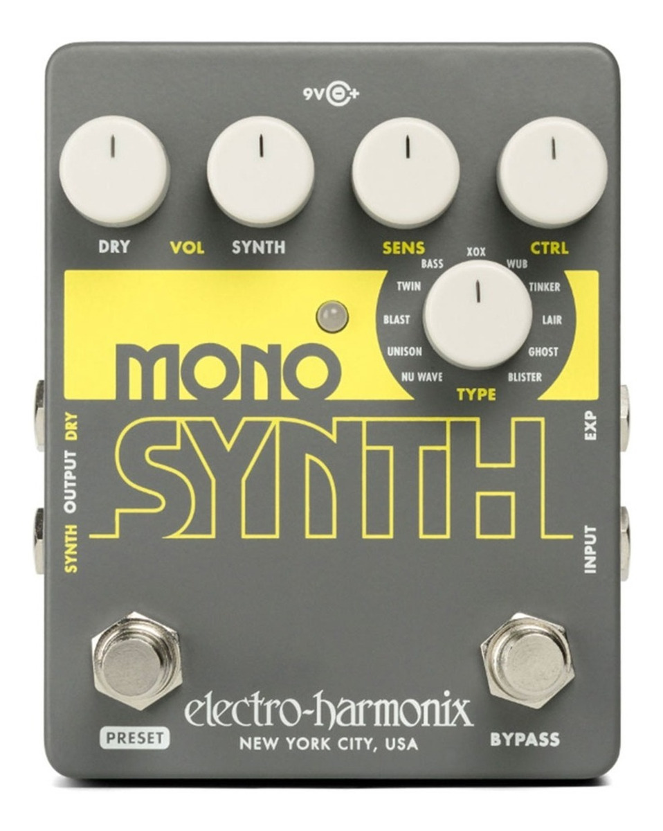 D_955842-MLC43507929279_092020-F.jpg Pedal Sintetizador P/ Guitarra Electro Harmonix Mono Synth - Imagen 1