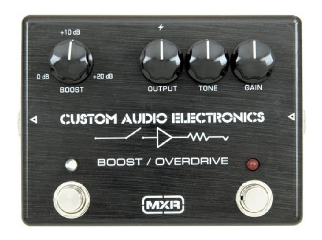 D_957061-MLU73416457689_122023-F.jpg Pedal P/guitarra Boost/overdrive Mxr Mc402 Color Negro - Imagen 1