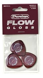 Jim Dunlop Flow Gloss 3.0mm Guitar Picks 3 Pack (550p300) - Imagen 3
