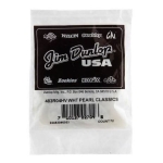 U?etas Jim Dunlop White Pearl 483r04 Heavy Bolsa X72u - Imagen 3