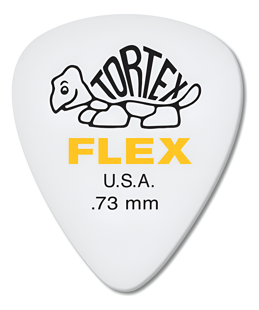 D_965631-MLC89369359922_082025-F.jpg Uñetas Jim Dunlop 428p073 Tortex Flex Std X12 .73mm - Imagen 1