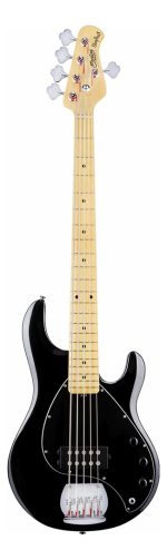 Bajo 5 Cuerdas Music Man Sterling Sub Ray 5 Black - Imagen 2