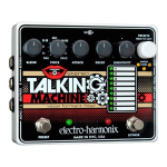 Pedal Electro Harmonix Stereo Talking Machine Guitarra Color Negro/rojo/blanco