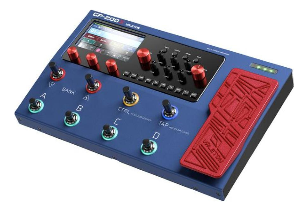 D_969360-MLA99939926469_112025-F.jpg Pedalera Multiefectos Valeton Gp 200x Color Azul Marino - Imagen 1