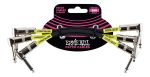 Pack 3 Cables Patch Pedales Ernie Ball 6050 15cm Black - Imagen 2