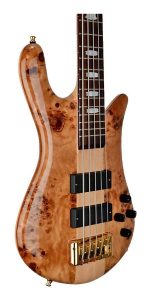 Spector Euro 5 Lx Bass Guitar Poplar Burl Natural Bartolini - Imagen 3