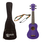 Ukelele Soprano Creep Waimea Violeta + Funda + Correa!