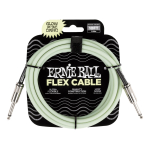 Cable Guit - Bajo Ernie Ball (6436) 3 Mt. Plug Recto - Fluo