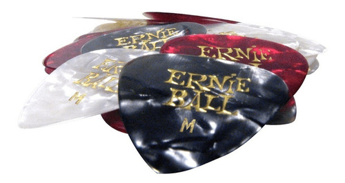 D_977115-MLU70381755567_072023-F.jpg Puas Ernie Ball Medium 24pz Colors 9166(24) Color Colores Tamaño Mediano - Imagen 1