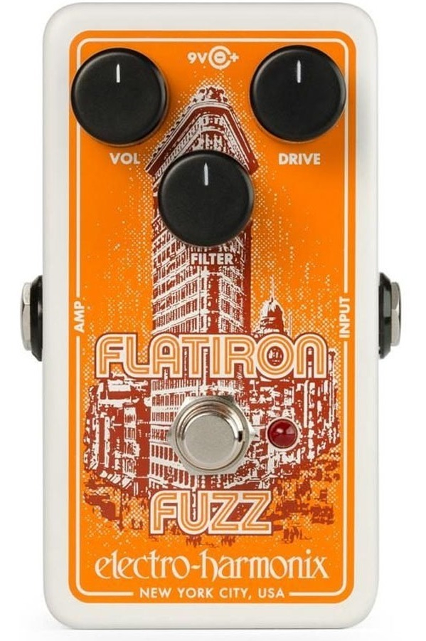 D_978987-MLA99991018389_112025-F.jpg Pedal Fuzz Overdrive Electro-harmonix Flatiron Analógico Para Guitarra Blanco - Imagen 1