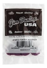 Uñetas Jim Dunlop 472rh3 Tortex Jazz Iii Bolsa X36u - Imagen 3