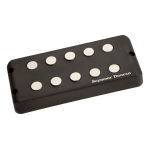 Seymour Duncan Smb-5a 5-strg Music Man Pastilla Para Bajo Color Negro