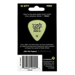 Puas De Guitarra Ernie Ball Pack X 12 Super Glow Medium Color Fluor Tama?o Medium Mediano