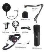 Kit Microfono Condensador Usb Y Auriculares Maono Au-a04h - Imagen 3