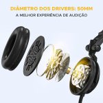 Auricular Cerrado Maono Au-mh501 Pro Pc Telefono Dj Estudio Vincha Negro - Imagen 4