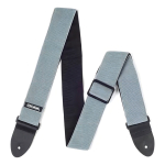 Correa Para Guitarra Eléctrica Dunlop Strap Mesh Grey Ajustable Malla 96-165cm Steel Grey