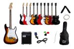 Pack Guitarra Stratocaster Y Amplificador Creep Completo Sb - Imagen 5