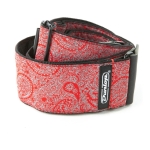Correa Guitarra/bajo Jim Dunlop D6711 Jacquard Paisley Red