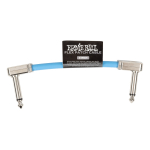 Ernie Ball Cable Interpedal 7,5 Cm Plug Plano Azul