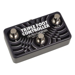 Pedal Electro Harmonix Triple Foot Controller Color Negro