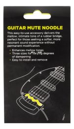 Mute Noodle Ernie Ball Guitarra P09636 Muteador Cuerdas - Imagen 3