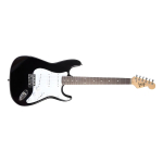 Guitarra Stratocaster Negra Creep Sst-111 Bk
