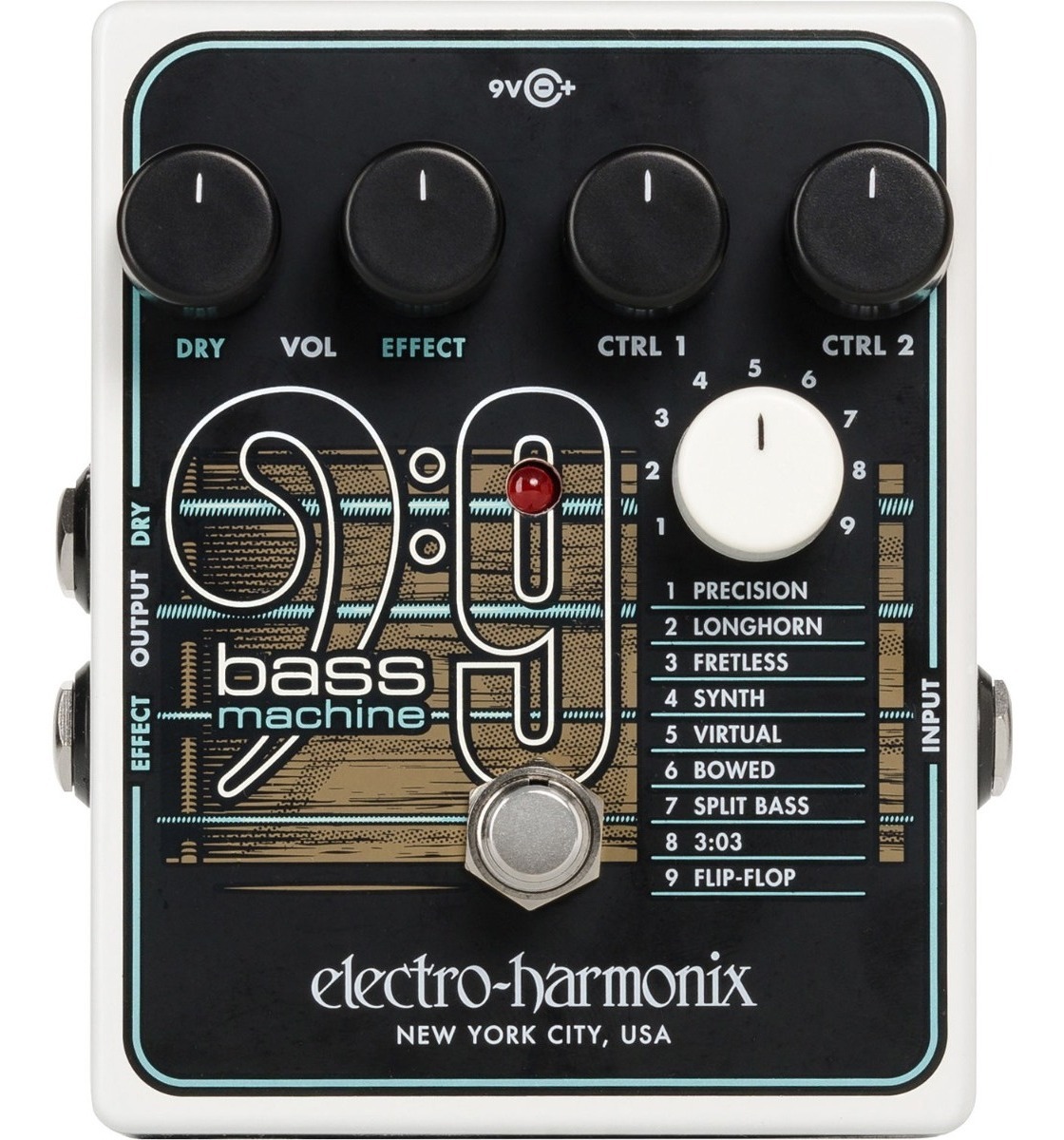 D_996556-MLC43484348983_092020-F.jpg Pedal Electro Harmonix Bass9 Bass Machine Para Guitarra - Imagen 1