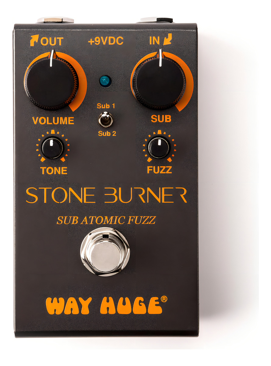 D_997953-MLA99954464691_112025-F.jpg Pedal Fuzz Subatómico Stone Burner Way Huge Guitarra Eléctrica Negro - Imagen 1