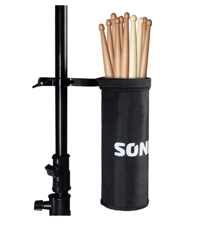 PORTABAQUETA1 Soporte Para Baquetas Sonicake Con Cierre De Seguridad - Imagen 1