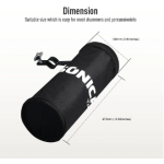 Soporte Para Baquetas Sonicake Con Cierre De Seguridad - Imagen 2