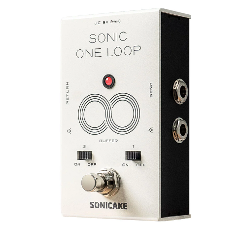 SONICAKELOOP1 Sonic One Loop Sonicake Loop Ab Y Buffer 3 En 1 Guit - Bajo - Imagen 1