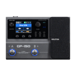 Pedalera Valeton Gp-150 Multi-effects Processor Negro